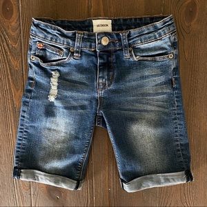 Hudson denim Bermuda shorts, 10
